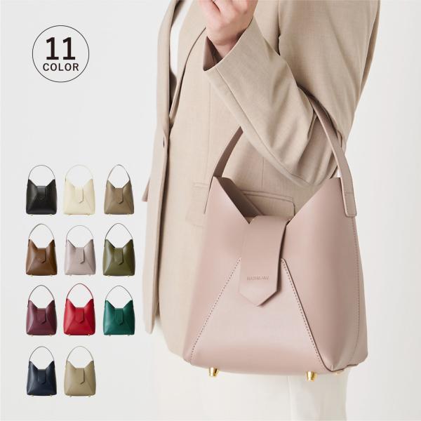 HASHIBAMI ハシバミ トートバッグ フェズ ワンハンドルバッグ レディース 本革 軽量 Ha...