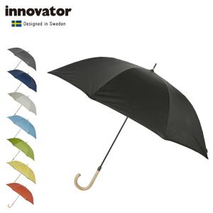 イノベーター innovator 傘 長傘 軽量 メンズ レディース ジャンプ 雨傘 雨具 65cm 無地 耐風骨傘 ワンタッチ IN-65AJ｜biget