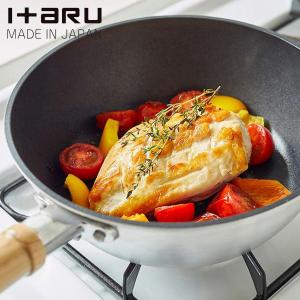 ITARU イタル フライパン 蓋付き 22cm MULTI DEEP PAN 20006｜biget