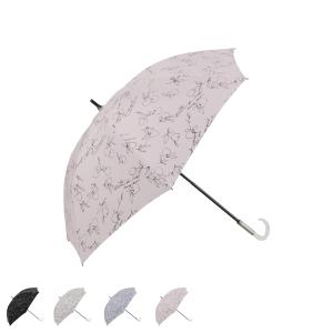 JILL STUART ジル スチュアート 日傘 長傘 晴雨兼用 アップルプリント 50cm 軽量 遮光 遮熱 UVカット 東レ サマーシールド 1JI 23073