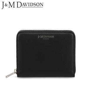 ジェイアンドエムデヴィッドソン J&M DAVIDSON 財布 ミニ財布 スモール ジップ ウォレット メンズ レディース ラウンドファスナー SSZW-0XX-SCXX｜biget