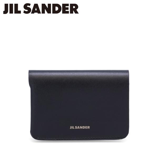 JIL SANDER ジルサンダー カードケース 名刺入れ 定期入れ ID メンズ スリム 本革 D...