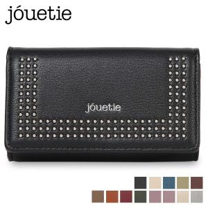 jouetie ジュエティ キーケース レディース 5連 小銭入れ付き L字ファスナー MICRO STUDS KEY CASE JUT-80900W｜biget