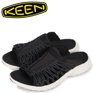 キーン KEEN ユニーク スニーク スライド サンダル スライドサンダル メンズ UNEEK SNK SLIDE ブラック 黒 1026080｜biget