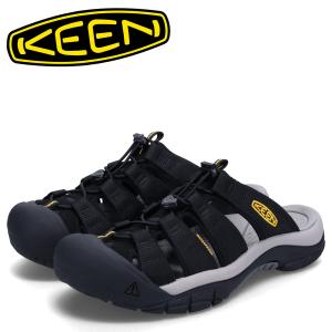 キーン KEEN サンダル ニューポート スライド メンズ NEWPORT SLIDE ブラック 黒 1027302｜biget