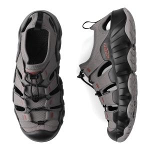 キーン KEEN サンダル スニーカーサンダル ハイパーポート エイチツー メンズ 水陸両用 HYPERPORT H2 グレー 1031743