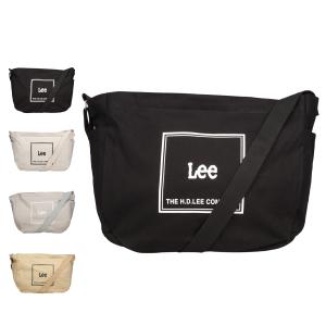 リー Lee ショルダーバッグ 手提げバッグ メンズ レディース 斜めがけ 軽量 ファスナー付き ブラック ホワイト グレー ブラウン 黒 白 320-1353 爆買