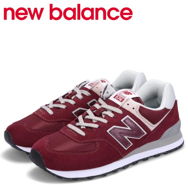 new balance ニューバランス 574 スニーカー メンズ Dワイズ バーガンディー ML5...