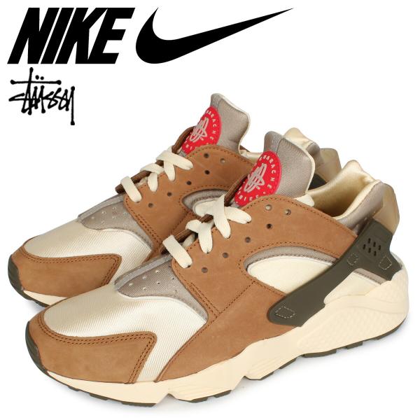 NIKE STUSSY エア ハラチ スニーカー メンズ コラボ AIR HUARACHE LE ベ...