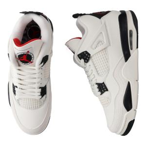 NIKE ナイキ エアジョーダン4 レトロ OG フライトクラブ スニーカー メンズ AIR JORDAN 4 RETRO OG FLIGHT CLUB オフ ホワイト IM4002-100
