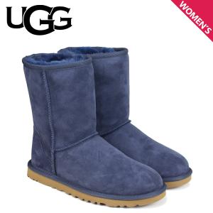 訳あり BOX破損 アグ UGG ムートンブーツ クラシック ショート 2 メンズ WOMENS CLASSIC SHORT 2 ネイビー 5825 返品不可