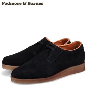 パドモアアンドバーンズ PADMORE&BARNES シューズ オリジナル スポーツ メンズ ORIGINAL SPORTS ブラック 黒 P500｜biget