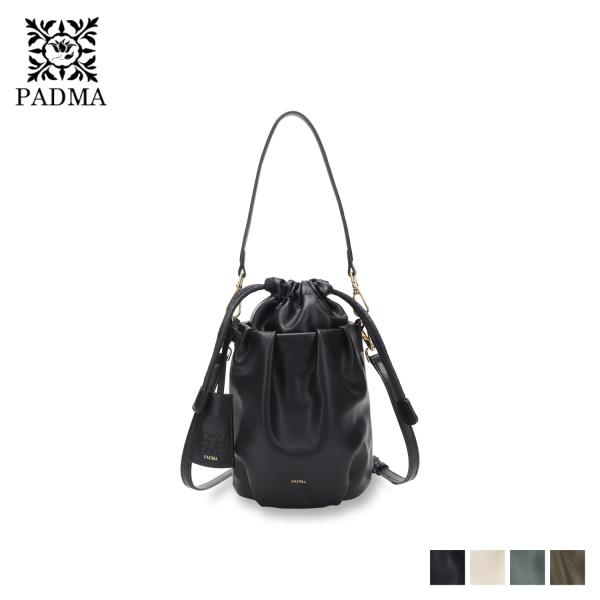 PADMA パドマ ショルダーバッグ ポシェット ミニ レディース 斜めがけ 巾着 キーチャーム付き...