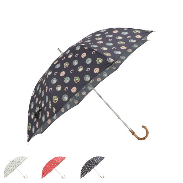PAUL &amp; JOE ポールアンドジョー 傘 長傘 雨傘 レディース 50cm UVカット 軽量 大...