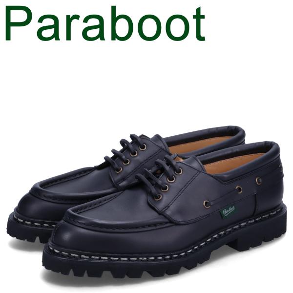 PARABOOT パラブーツ シメイ モカシン デッキシューズ メンズ 本革 CHIMEY ブラック...