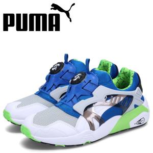 プーマ PUMA スニーカー ディスク ブレイズ OG メンズ DISC BLAZE OG グレー 390931-02｜biget