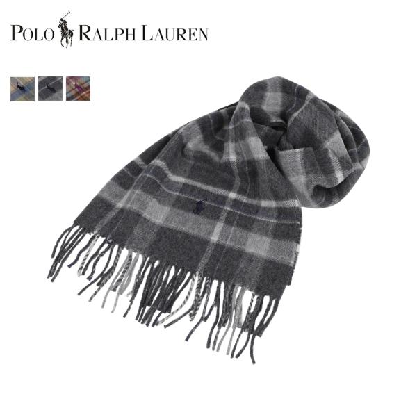 RALPH LAUREN ラルフローレン マフラー スカーフ メンズ レディース チェック BEDF...