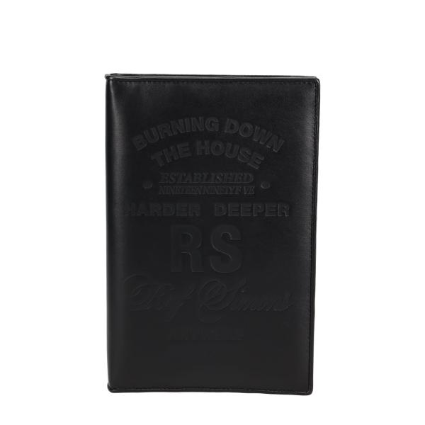 RAF SIMONS ラフシモンズ 長財布 メンズ BIG ZIPPED WALLET ブラック 黒...