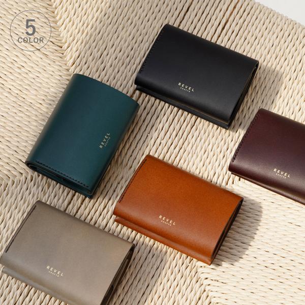 REVEL レヴェル ミニ財布 メンズ レディース MINI 2 ブラック グレー ネイビー キャメ...