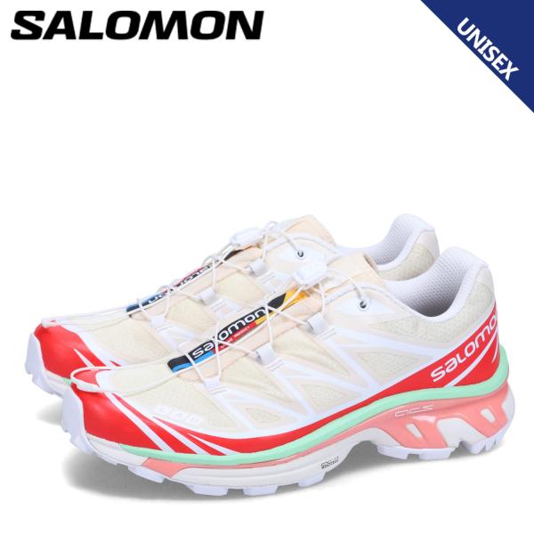 SALOMON XT-6 シューズ トレッキングシューズ スニーカー メンズ レディース ベージュ ...