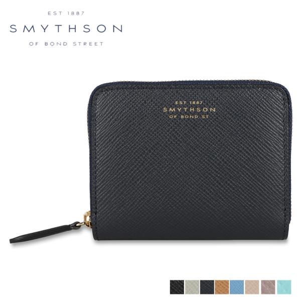 SMYTHSON スマイソン 財布 コインケース 小銭入れ パナマ レザー ジップパース レディース...