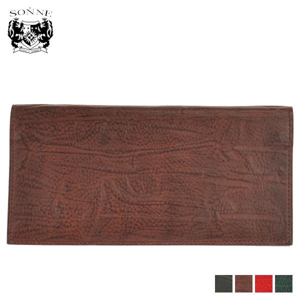 SONNE ゾンネ 長財布 メンズ シロッコ SIROCCO WALLET ブラック ブラウン レッ...