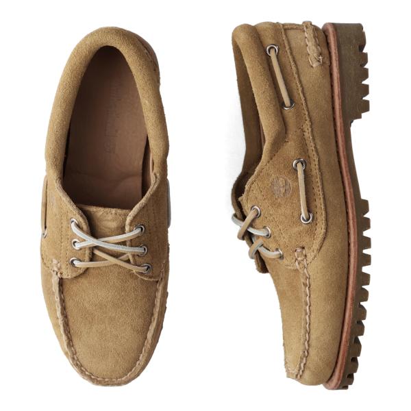 Timberland ティンバーランド ヘリテイジ ノリーン スリーアイ モカシン ボートシューズ ...