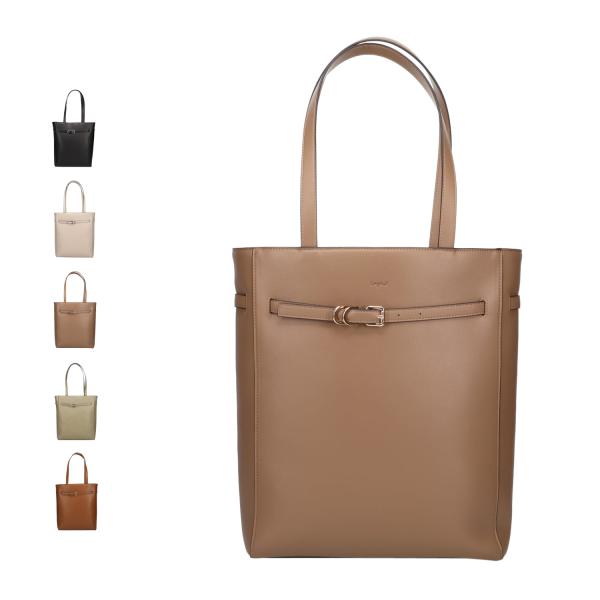 Ungrid アングリッド トートバッグ レディース ファスナー付き A4サイズ対応 大きめ 無地 ...