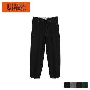 UNIVERSAL OVERALL ユニバーサルオーバーオール パンツ ワークパンツ ワイドパンツ スタンダード メンズ STANDARD ブラック グレー ブラウン グリーン 黒 T-03E｜inglewood Beauty