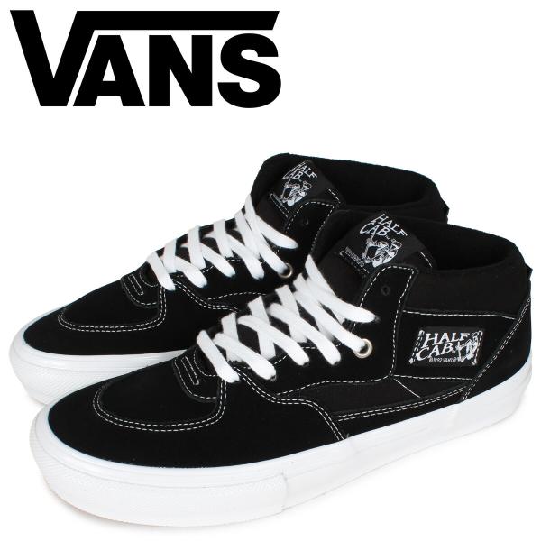 ヴァンズ VANS SKATE HALF CAB スニーカー メンズ バンズ ハーフキャブ ブラック...