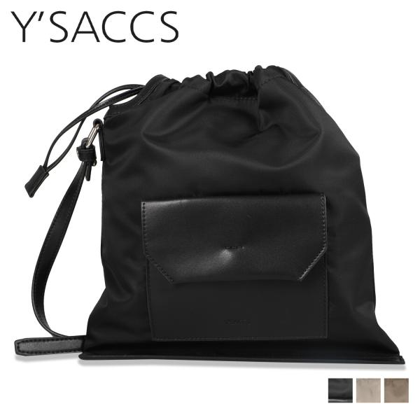 Y’SACCS イザック ショルダーバッグ レディース 小さめ DRAWSTRING MINI SH...