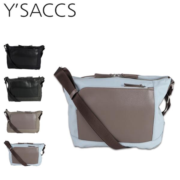 Y’SACCS イザック ショルダーバッグ レディース 斜め掛け SHOULDER BAG ブラック...