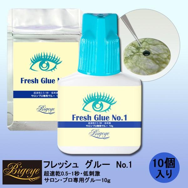 〔お得な10点セット〕フレッシュ グルー No.1 プロ用 10g  FRESH GLUE No.1...