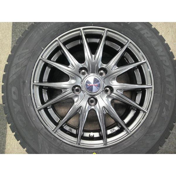 セレナ アイシス プレマシー 中古スタッドレスセット ウィンタートランパスTX 195/65R15 ...