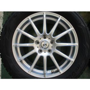 アテンザ スカイライン アルファード 中古スタッドレスセット アイスガード6 225/55R17 シ...