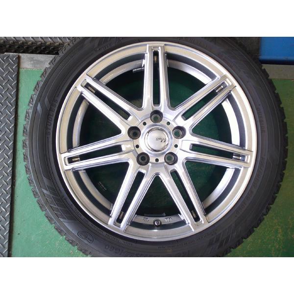 レヴォーグ リーフ プリウスα 中古スタッドレスセット アイスガード6 215/50R17 シビラネ...