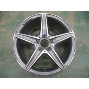 単品 1本 リア用 メルセデス ベンツ Cクラス W205 純正 AMG 8.5J 18 