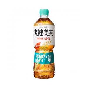 爽健美茶 健康素材の麦茶 600mlPET 24本入り