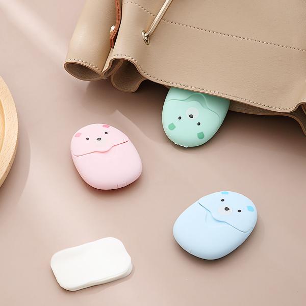 携帯 持ち運び用 石鹸 せっけん ハンドソープ 手軽 消毒 消臭 かわいい 送料込み