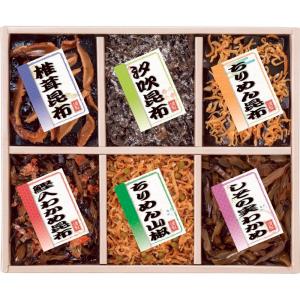 廣川昆布 御昆布 6品佃煮詰合せ 200-24