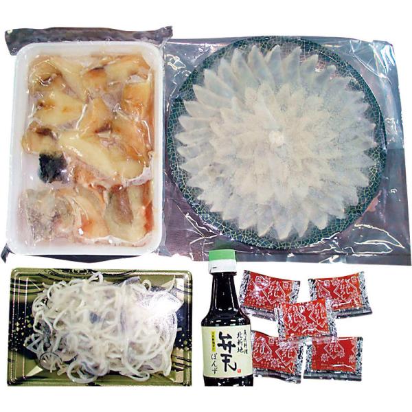 大阪【魚匠料理 弁天】監修 とらふぐ刺身セット【直送品】［送料無料］