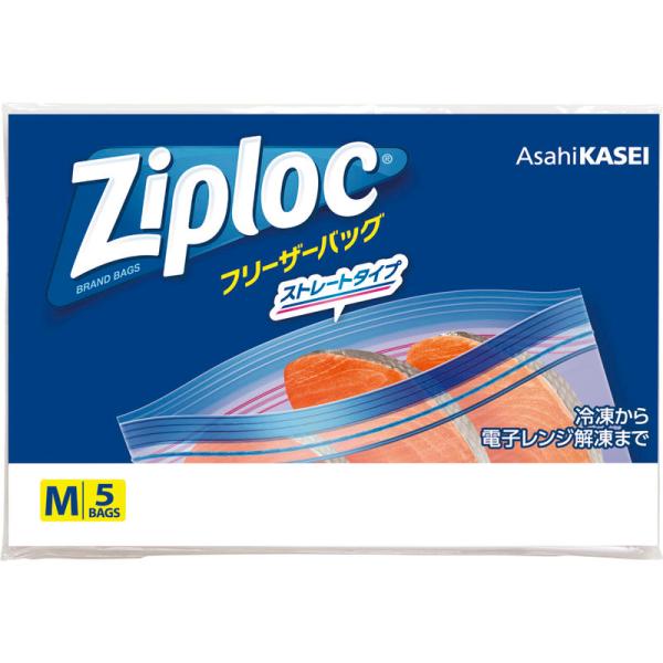 旭化成 ジップロック フリーザーバッグM5枚袋入