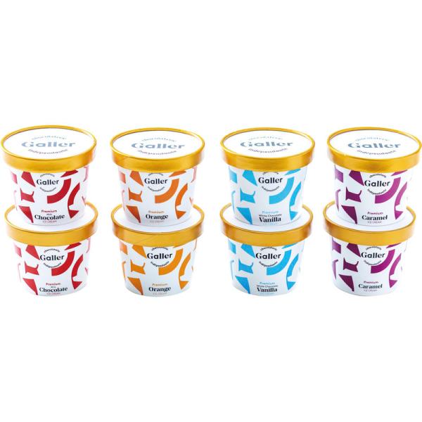 ガレー プレミアムアイスクリーム8個セット GLN-8【直送品】［送料無料］
