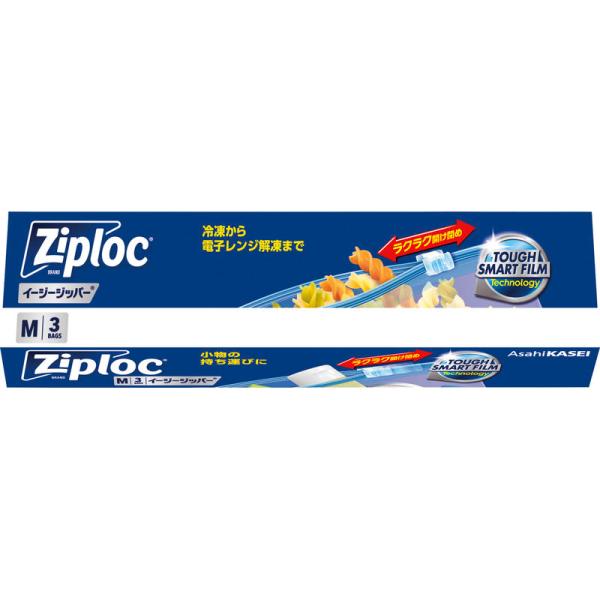 旭化成 ジップロック イージージッパーM3枚入