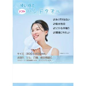 使い捨てソフトなハンドタオル 15-360の商品画像
