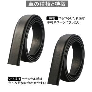 【バックルプレゼント】ベルト メンズ 帯のみ ...の詳細画像2