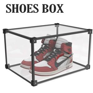 【1個セット】 シューズボックス クリア スニーカーボックス 靴収納ケース 収納ボックス 靴 クリアシューズケース 玄関収納