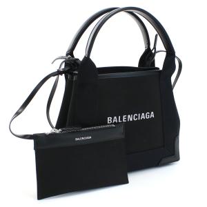 【78時間10名様限定！10%OFF】バレンシアガ BALENCIAGA ハンドバッグ ブランド　ネイビーカバ　ロゴ 390346　2HH3N　1000 ブラック　bag-01｜bighit