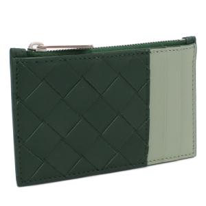 ボッテガヴェネタ BOTTEGA VENETA 小銭入れ コインケース フラグメントケース ブランド 679802　VCPQA　3072 グリーン系 gsm-3  父の日｜ビッグヒット Yahoo!店