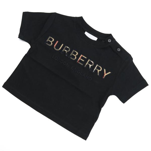 バーバリー BURBERRY ベビー−Ｔシャツ 8048937 BLACK ブラック kb-01  ...
